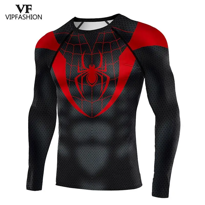 VIP FASHION 2020 Black Spider Hero Fashion 3D Print T-shirts Short Sleeve Compression Shirts Superhero Quick Dry Tops
VIP FASHION 2020 Black Spider Hero Fashion 3D Print T-shirts Short Sleeve Compression Shirts Superhero Quick Dry Tops