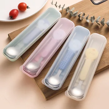 Cartoon Stainless Steel Portable Tableware for Children Wheat Spoon Chopsticks Student Outdoor Camping Gift Tableware Set
Cartoon Stainless Steel Portable Tableware for Children Wheat Spoon Chopsticks Student Outdoor Camping Gift Tableware Set