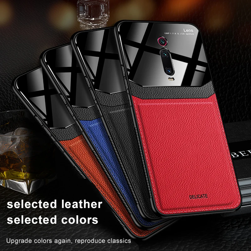 New Case For Xiaomi Redmi Note 7 Pro K20 Pro Mi 9T Pro Case Splicing Leather Luxury Soft Back Cover
New Case For Xiaomi Redmi Note 7 Pro K20 Pro Mi 9T Pro Case Splicing Leather Luxury Soft Back Cover