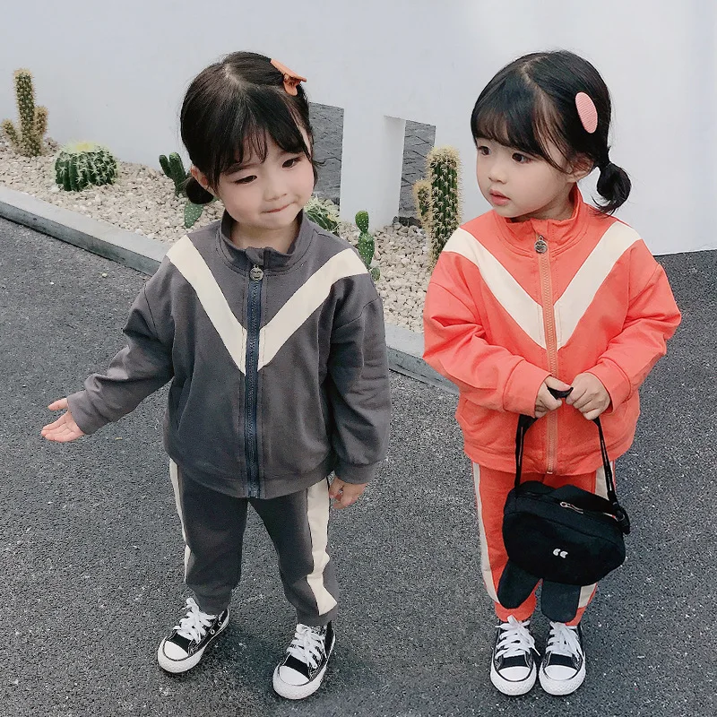 2020 Spring And Autumn New Style Two-Piece Set Mixed Colors Set Medium-small Girls Primary School STUDENT'S Stand Collar Sports
2020 Spring And Autumn New Style Two-Piece Set Mixed Colors Set Medium-small Girls Primary School STUDENT'S Stand Collar Sports
