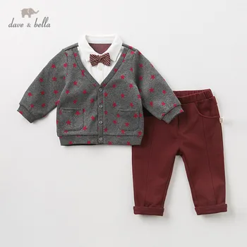 DB12070 dave bella autumn winter baby boys clothing sets suit handsome children print clothes
DB12070 dave bella autumn winter baby boys clothing sets suit handsome children print clothes