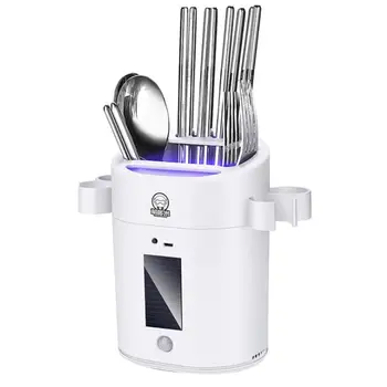 Smart Sterilization Chopsticks Tube Disinfection Knife Spoon Chopstick Holder Stand UV Sterilization Kitchen Cutlery Storage Box
Smart Sterilization Chopsticks Tube Disinfection Knife Spoon Chopstick Holder Stand UV Sterilization Kitchen Cutlery Storage Box