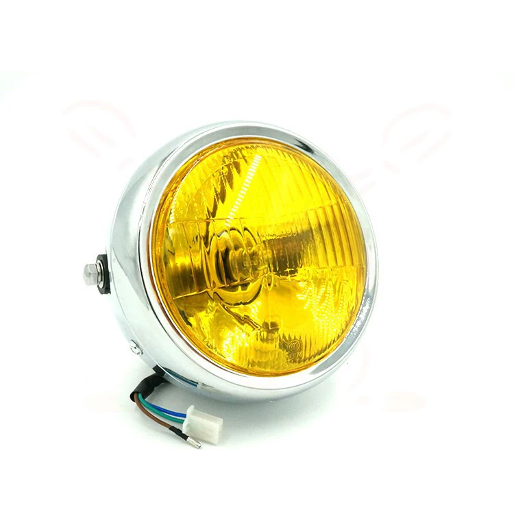 CG125 Modified Retro Headlamp GN125 Retro Black Shell Round Headlamp Motorcycle Accessories
CG125 Modified Retro Headlamp GN125 Retro Black Shell Round Headlamp Motorcycle Accessories