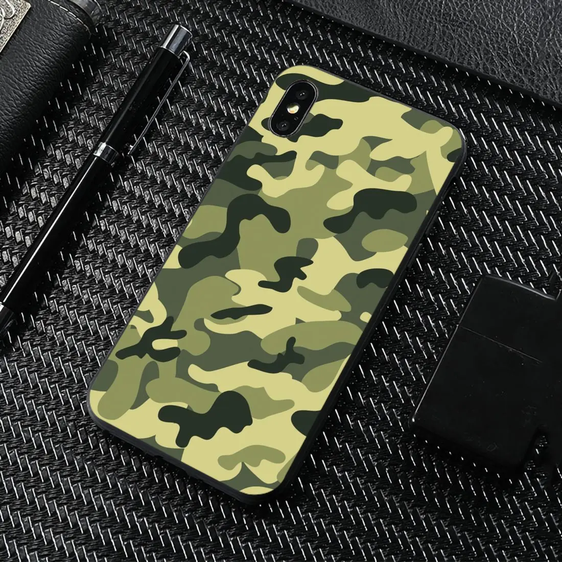 Силиконовый чехол для Xiaomi Mi A1 A2 A3 5X 6X 8 9 9t Lite SE Pro Max Mix 1 2 3 2S камуфляжный армейский с