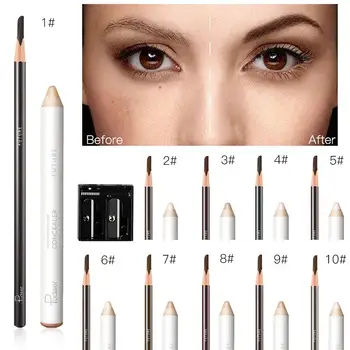 10 Colors Highlight Concealer Pen Face Acne Blackhead Covering Make Up Palette Foundation Eye Contour Pencil & Eyebrow Pencil
10 Colors Highlight Concealer Pen Face Acne Blackhead Covering Make Up Palette Foundation Eye Contour Pencil & Eyebrow Pencil