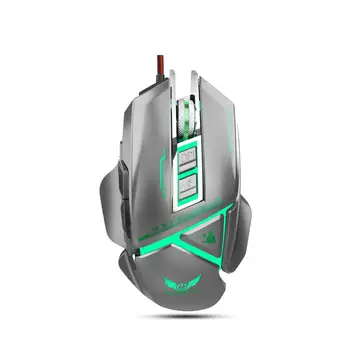 11 Key Gaming Mouse Four-Color Breathing Lamp Programming Mouse Free Disassembly Weight Module Grip Comfort Adjustable 3200dpi
11 Key Gaming Mouse Four-Color Breathing Lamp Programming Mouse Free Disassembly Weight Module Grip Comfort Adjustable 3200dpi