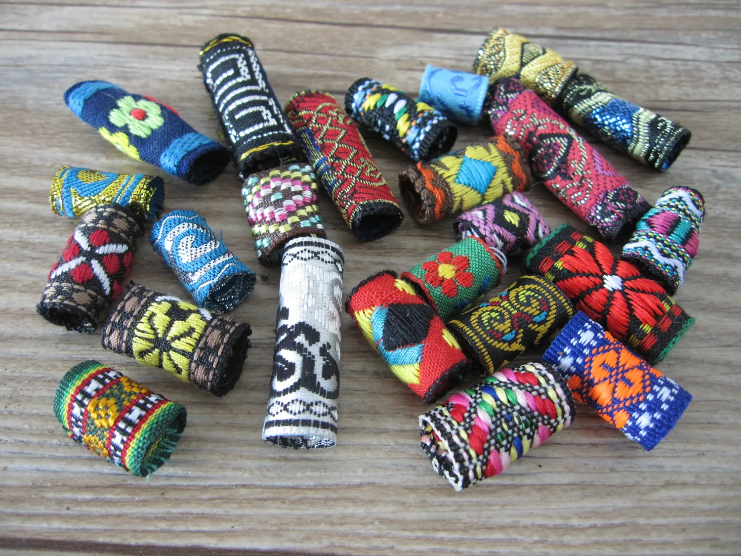 15 шт красочные Dread дредлока из бисера ткани бисера|dreadlock beads|beads dreadlockdread beads |