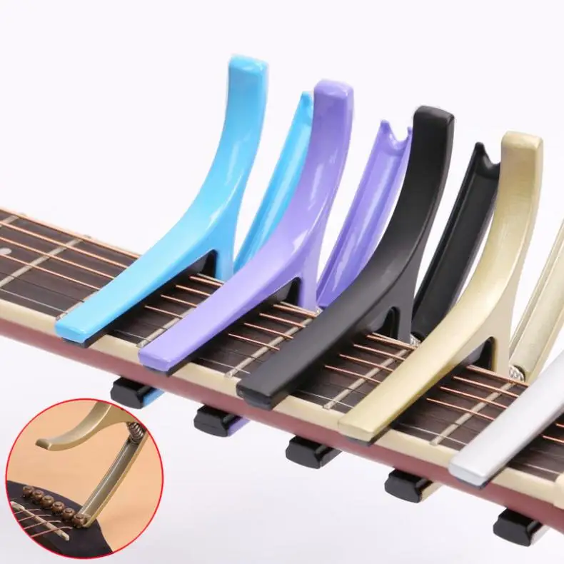 Guitar Capo 2 in 1 Colorful Zinc Alloy Guitar Capo + Pin Puller for Guitar Ukulele Tuning
Guitar Capo 2 in 1 Colorful Zinc Alloy Guitar Capo + Pin Puller for Guitar Ukulele Tuning