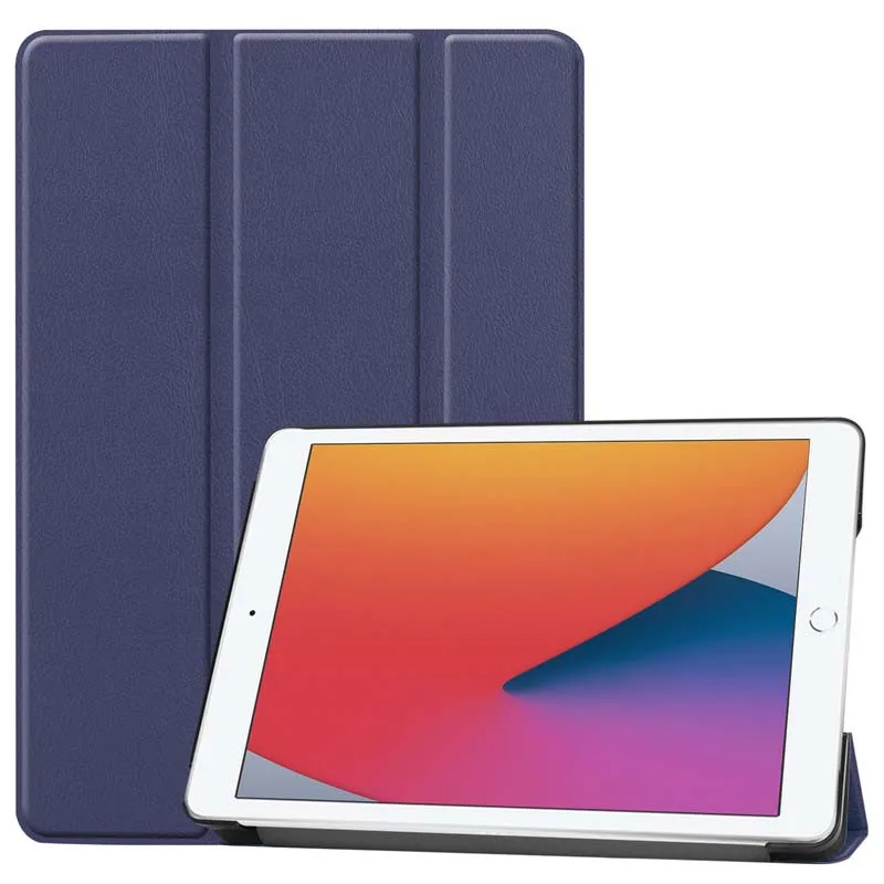 Tablet 3 Fold Stand Back Cover For Apple iPad 8 2020 10.2 inch Case Tablet PU Leather Smart Cover Tablet Case With Sleep KS0860
Tablet 3 Fold Stand Back Cover For Apple iPad 8 2020 10.2 inch Case Tablet PU Leather Smart Cover Tablet Case With Sleep KS0860