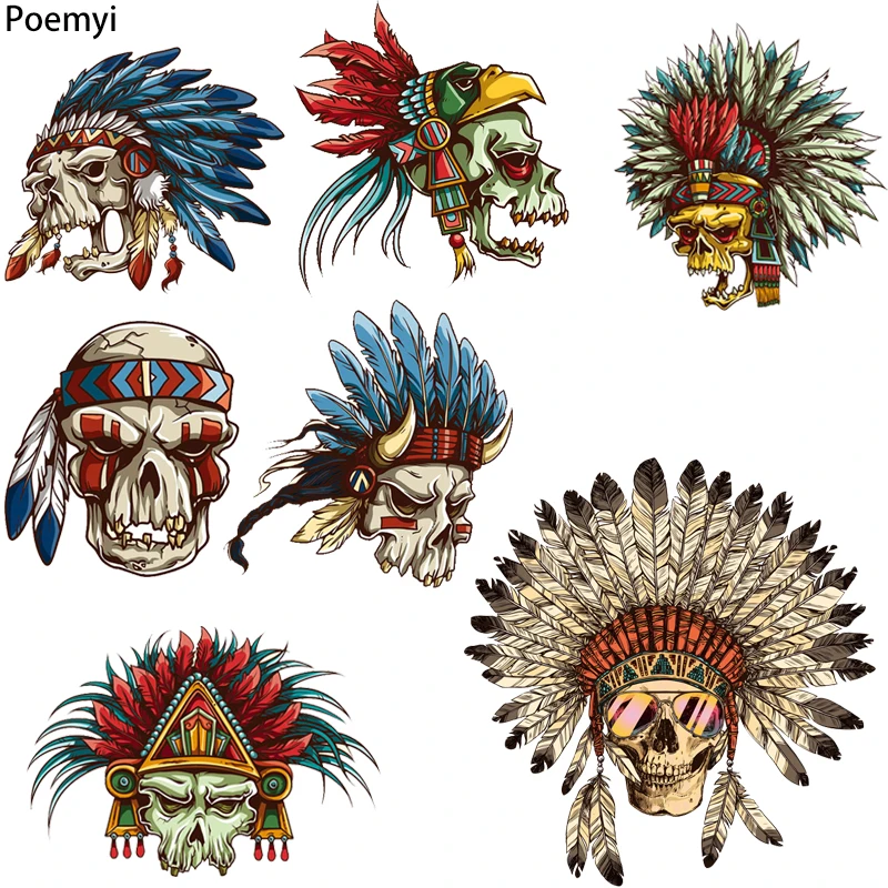 Poemyi Sugar Skull Iron on Patches for Clothing Indians Style Punk Diy Heat Transfer Stickers Applique on Clothes Stripes Q
Poemyi Sugar Skull Iron on Patches for Clothing Indians Style Punk Diy Heat Transfer Stickers Applique on Clothes Stripes Q