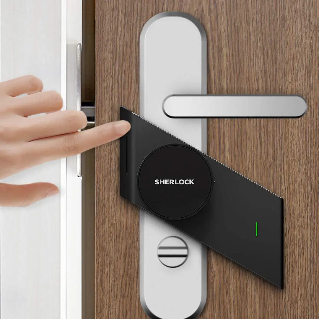 Xiaomi Sherlock S2 Smart Door Lock Home Keyless Lock Fingerprint + Password Work To Electronic Door Lock Wireless App Bluetooth
Xiaomi Sherlock S2 Smart Door Lock Home Keyless Lock Fingerprint + Password Work To Electronic Door Lock Wireless App Bluetooth