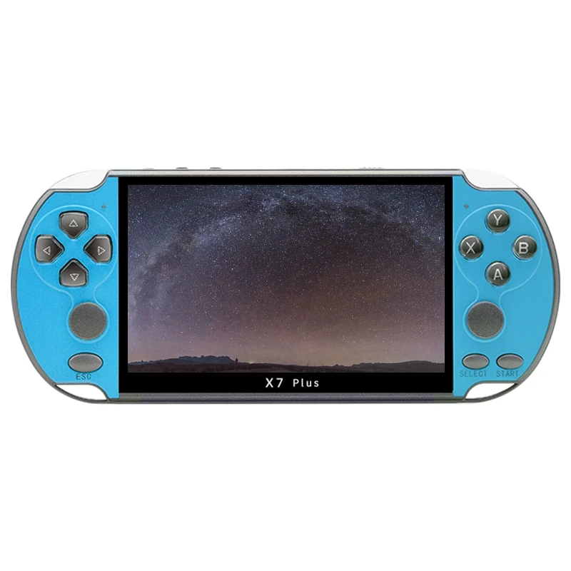 X7 Plus 5.1 Inch Handheld Game Console Portable Video Game Console 8GB Memory Built-in 10,000 Games
X7 Plus 5.1 Inch Handheld Game Console Portable Video Game Console 8GB Memory Built-in 10,000 Games