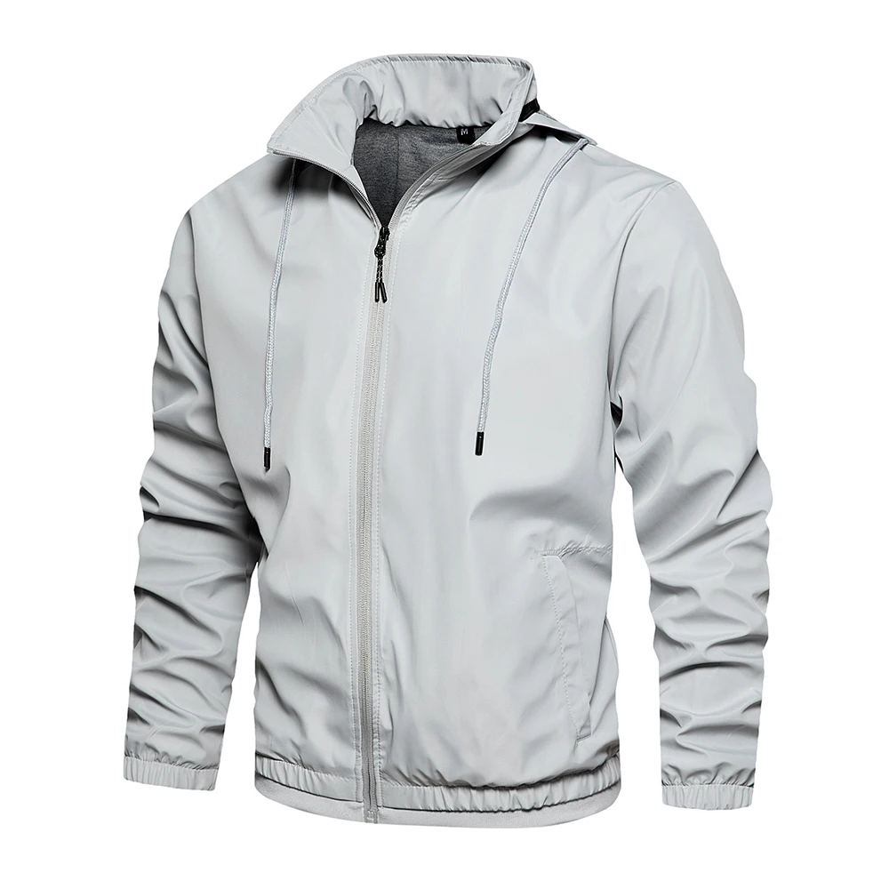 Covrlge Men Jacket Spring Autumn New Style Personality Hat Casual Solid Color Versatile Thin Men Hoodie Coat Streetwear MWJ218
Covrlge Men Jacket Spring Autumn New Style Personality Hat Casual Solid Color Versatile Thin Men Hoodie Coat Streetwear MWJ218