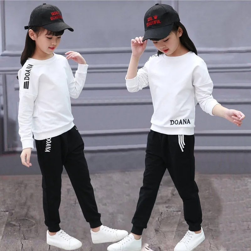 (Girls + Sports) 6 Spring And Autumn 8 Tops Pants 11-Year-Old 10 CHILDREN'S Garment 7 Little Girl 9 Autumn 13-Year-Old Students
(Girls + Sports) 6 Spring And Autumn 8 Tops Pants 11-Year-Old 10 CHILDREN'S Garment 7 Little Girl 9 Autumn 13-Year-Old Students