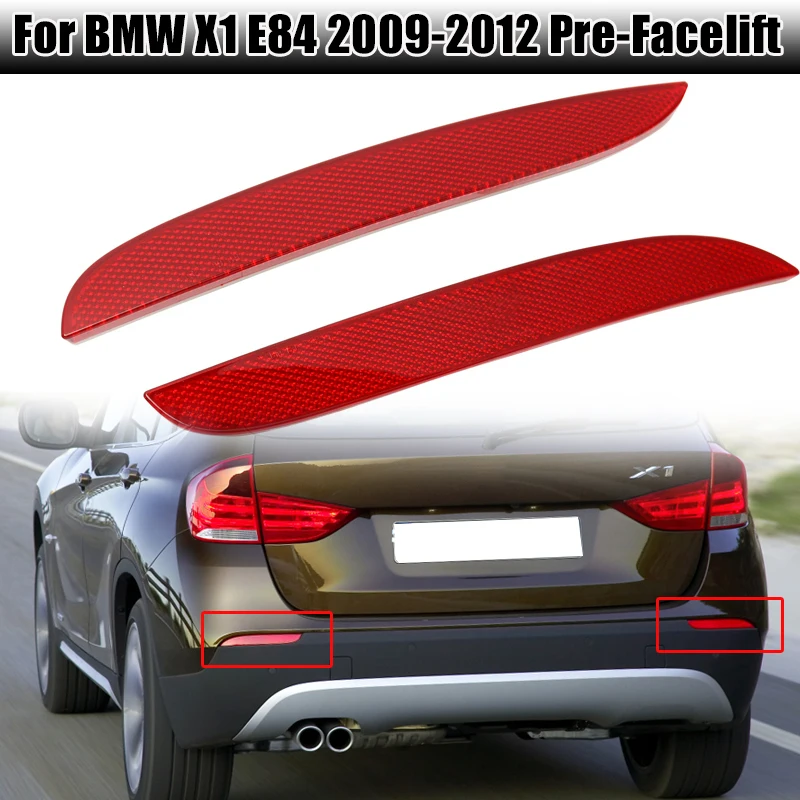 MagicKit Rear Bumper Reflector Garnish Fog Light Lamp Replacement Red For BMW X1 16D 16I 18D 18I 20D 20DX E84 2008-2012
MagicKit Rear Bumper Reflector Garnish Fog Light Lamp Replacement Red For BMW X1 16D 16I 18D 18I 20D 20DX E84 2008-2012