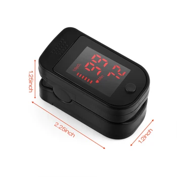 Digital Fingertip Pulse Oximeter Finger LED Display Blood Oxygen Sensor Saturation SpO2 Heart Rate Monitor Meter Pulsioximetro
Digital Fingertip Pulse Oximeter Finger LED Display Blood Oxygen Sensor Saturation SpO2 Heart Rate Monitor Meter Pulsioximetro