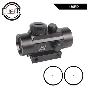 1X30 Red Green Dot Sight Hunting Scope Tactical Optics Holographic Riflescope 11/20mm Rail Collimator Sight Airsoft Gun Scope
1X30 Red Green Dot Sight Hunting Scope Tactical Optics Holographic Riflescope 11/20mm Rail Collimator Sight Airsoft Gun Scope