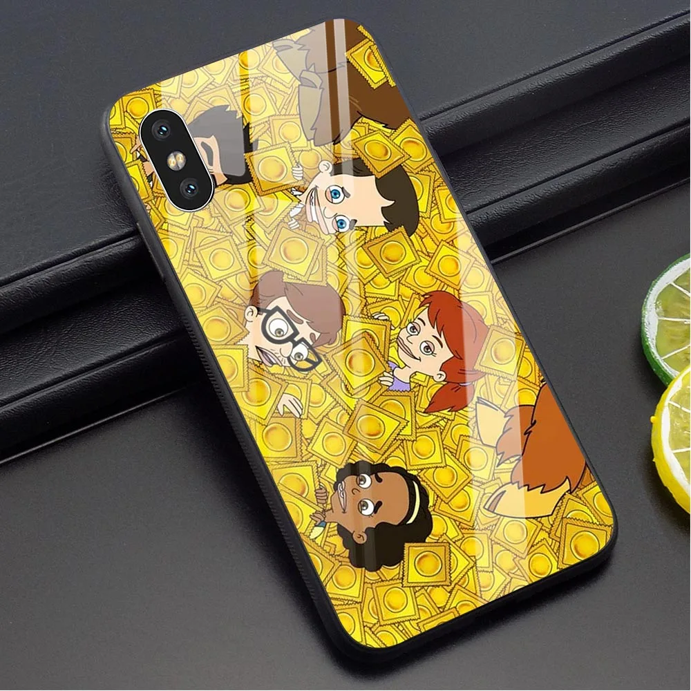 Hybrid Big mouth food Tempered Glass Phone Case for iPhone 6 Cover 7 XR X 8 Plus 5 6S 5S SE Xs Max Cases Back
Hybrid Big mouth food Tempered Glass Phone Case for iPhone 6 Cover 7 XR X 8 Plus 5 6S 5S SE Xs Max Cases Back