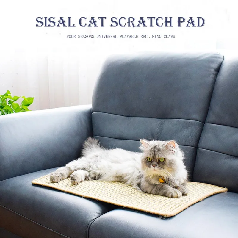 1PC Pet Cat Natural Sisal Pad Pet Sleeping Bed Cat Durable Scratching Mat Furniture Sofa Protector Cat Nest Color Random
1PC Pet Cat Natural Sisal Pad Pet Sleeping Bed Cat Durable Scratching Mat Furniture Sofa Protector Cat Nest Color Random