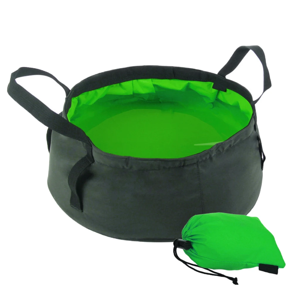 Outdoor Water Bucket Pail Water Container Foldable Water Bag 8.5L for Fishing Camping Travel Hiking Beach Outdoor Water Bucket Pail Water Container Foldable Water Bag 8.5L for Fishing Camping Travel Hiking Beach