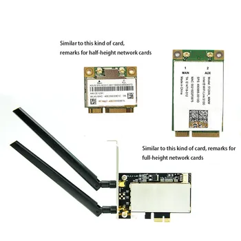 MINI PCIE To PCIE AC Wireless Network Card Main Board Adapter Card for 7260AC BCM94352HMB 5100AGN BCM943228 DW1510 N1202
MINI PCIE To PCIE AC Wireless Network Card Main Board Adapter Card for 7260AC BCM94352HMB 5100AGN BCM943228 DW1510 N1202