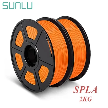 SUNLU 3D Printer Filament SPLA 1.75 1kg New Arrival Plastic PLA 3D Filament 2rolls/pack Good Toughness 3d Printing Materials
SUNLU 3D Printer Filament SPLA 1.75 1kg New Arrival Plastic PLA 3D Filament 2rolls/pack Good Toughness 3d Printing Materials