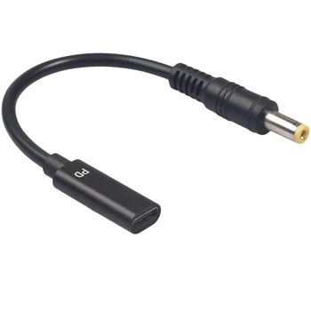 Notebook Durable Universal With Chip Convenient Easy Apply Reusable Connecting Adapter Cable Interface Type-C To DC 7.9mm Copper
Notebook Durable Universal With Chip Convenient Easy Apply Reusable Connecting Adapter Cable Interface Type-C To DC 7.9mm Copper