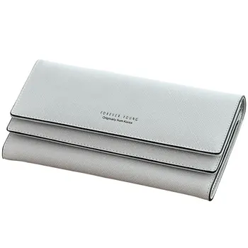 Wallet Organizer PU Tri-fold Purse Large Capacity Multifunction Coin Pocket Long Multiple Card Slot
Wallet Organizer PU Tri-fold Purse Large Capacity Multifunction Coin Pocket Long Multiple Card Slot