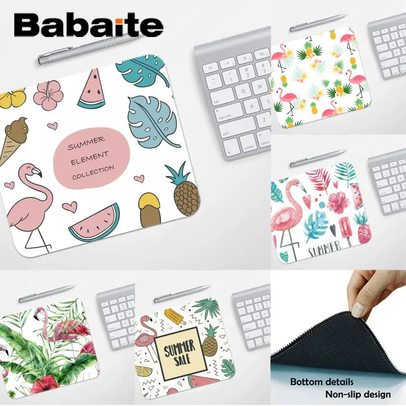 Babaite Gaming Mouse Pad Top Quality Cartoon Flamingo Computer Gaming Mousemats Top Selling Wholesale Gaming Pad mouse
Babaite Gaming Mouse Pad Top Quality Cartoon Flamingo Computer Gaming Mousemats Top Selling Wholesale Gaming Pad mouse