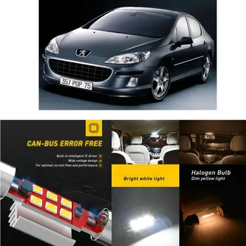 LED Interior Car Lights For Peugeot 407 6d sedan coupe 6c sw 6e estate 408 sedan 4 door car accessories lamp bulb error free
LED Interior Car Lights For Peugeot 407 6d sedan coupe 6c sw 6e estate 408 sedan 4 door car accessories lamp bulb error free