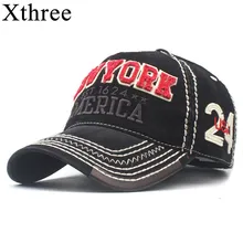 Xthree Homens Cap Verão Boné de Beisebol Chapéus Para Os Homens das Mulheres New York Snapback chapéus Osso Gorras Hombre Streetwear Casual Hip Hop Caps(China)