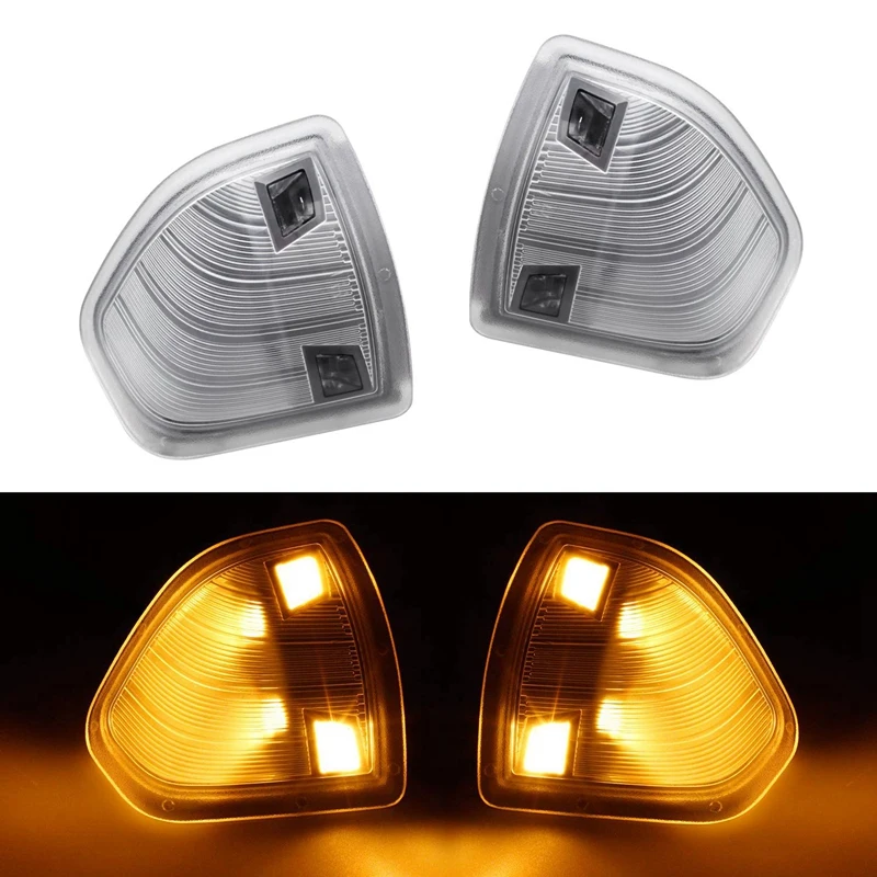 1Pair Side Mirror Turn Signal Light Left and Right Lamps Clear Cover Lens for 2010-2018 Dodge Ram 1500 2500 3500 4500 5500 68302
1Pair Side Mirror Turn Signal Light Left and Right Lamps Clear Cover Lens for 2010-2018 Dodge Ram 1500 2500 3500 4500 5500 68302