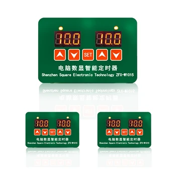 Promotion! ZFX-W1015 12V 24V 220V LED Microcomputer Digital Display Temperature Controller Thermostat ligent Time Controlle
Promotion! ZFX-W1015 12V 24V 220V LED Microcomputer Digital Display Temperature Controller Thermostat ligent Time Controlle