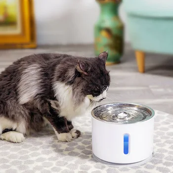 Pet Water Dispenser Electric Circulation Filter Dog Cat Water Dispenser Intelligent Dispenser LED Drinking Fountain Auto Feeder
Pet Water Dispenser Electric Circulation Filter Dog Cat Water Dispenser Intelligent Dispenser LED Drinking Fountain Auto Feeder