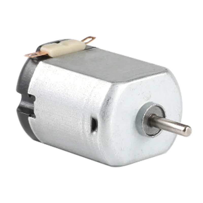 130 Mini DC High Speed Motor 3V 14500RPM Use For Mini DIY Fan And Electric Toy Car Motors Or Small Electric Grinder etc.
130 Mini DC High Speed Motor 3V 14500RPM Use For Mini DIY Fan And Electric Toy Car Motors Or Small Electric Grinder etc.