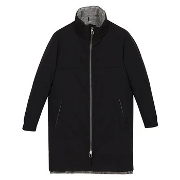 Men's Winter Clothing Original Design Men's Down Jacket Autumn and Winter Down Jacket Men's Long Section Collar Plaid Fashion 
Men's Winter Clothing Original Design Men's Down Jacket Autumn and Winter Down Jacket Men's Long Section Collar Plaid Fashion