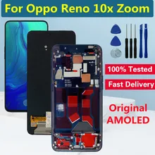 Écran tactile LCD AMOLED de remplacement, 6.6 pouces, pour OPPO Reno 10x Zoom=