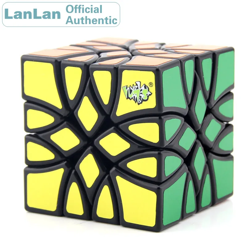 

LanLan Mosaic Magic Cube Strange Shape Irregular Cubo Magico Professional Neo Speed Puzzle Antistress Fidget Educational Toys