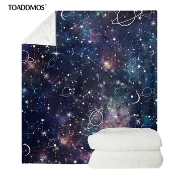 TOADDMOS Galaxy Pattern 3D Fleece Blanket On Bed Bedspread Sofa Cover Single Fall Blanket Thin Quilt for Adult Kids Sofa Blanket
TOADDMOS Galaxy Pattern 3D Fleece Blanket On Bed Bedspread Sofa Cover Single Fall Blanket Thin Quilt for Adult Kids Sofa Blanket