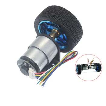 37mm Diameter Geared Motors 12V 24V DC Gear Motor With Encoder and Wheel Kit For DIY
37mm Diameter Geared Motors 12V 24V DC Gear Motor With Encoder and Wheel Kit For DIY