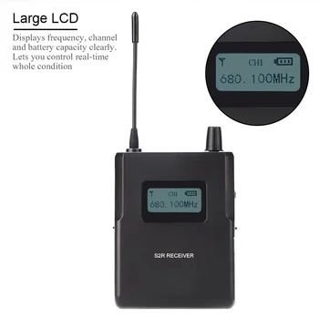 For ANLEON S2-R Receiver High Sensitivity Antenna Wireless Stage Monitor 526-535Mhz Clear Sound Receiver Stage Monitor Receivers
For ANLEON S2-R Receiver High Sensitivity Antenna Wireless Stage Monitor 526-535Mhz Clear Sound Receiver Stage Monitor Receivers
