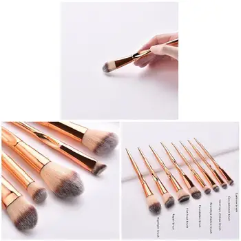 Newly 8Pcs/Set Metal Makeup Brushes Kit Face Foundation Eyeshadow Blush Brushes Tools CTN88
Newly 8Pcs/Set Metal Makeup Brushes Kit Face Foundation Eyeshadow Blush Brushes Tools CTN88