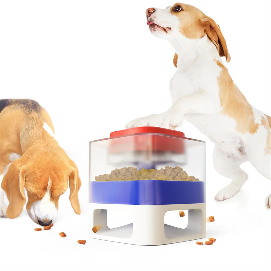 Dog Slow-feeding Toy Square Pet Feeder Dog Food Container Slow diet Toy Leadking Food Catapult Stimulate Interest in Eating
Dog Slow-feeding Toy Square Pet Feeder Dog Food Container Slow diet Toy Leadking Food Catapult Stimulate Interest in Eating