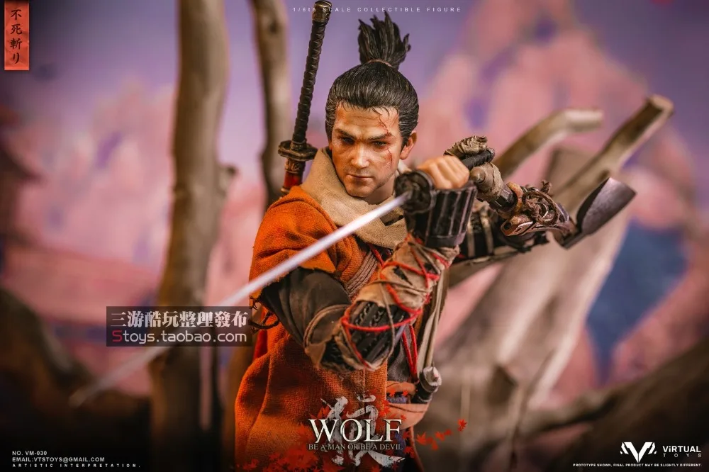 VTS TOYS 1/6 VM-030 Wolf of Ashi Name Movable doll with iron for collection in stock
VTS TOYS 1/6 VM-030 Wolf of Ashi Name Movable doll with iron for collection in stock