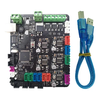 Makerbase 3D Printer Main Board MKS BASE V1.6 Integrated Motherboard Compatible Mega 2560 & RAMPS 1.4 Control Board RepRap Mende
Makerbase 3D Printer Main Board MKS BASE V1.6 Integrated Motherboard Compatible Mega 2560 & RAMPS 1.4 Control Board RepRap Mende