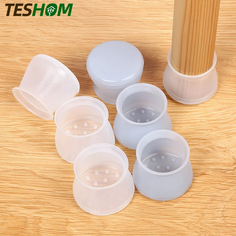 4pcs/Set Thicken Non-Slip Silicone Mat For Table Chairs Foot Protection Pads Furniture Floor Protection Mute Accessories
4pcs/Set Thicken Non-Slip Silicone Mat For Table Chairs Foot Protection Pads Furniture Floor Protection Mute Accessories