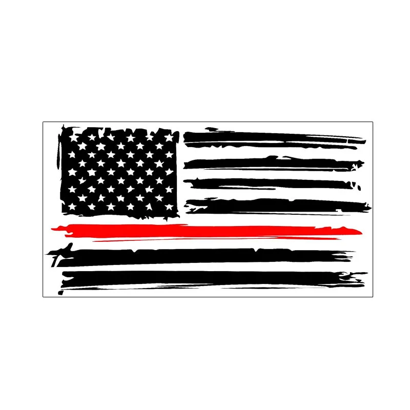 New Figefighter American Flag USA High-quality Car-Stickers Decals Cover scratches Rear Windshield Trunk Bumper KK16*8cm
New Figefighter American Flag USA High-quality Car-Stickers Decals Cover scratches Rear Windshield Trunk Bumper KK16*8cm