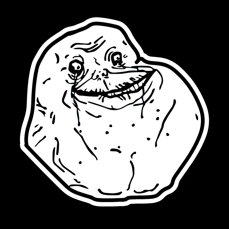 15*15cm Forever Alone SMALL - printed vinyl decal sticker Funny Car Window Bumper Novelty JDM Drift Vinyl Decal Sticker
15*15cm Forever Alone SMALL - printed vinyl decal sticker Funny Car Window Bumper Novelty JDM Drift Vinyl Decal Sticker