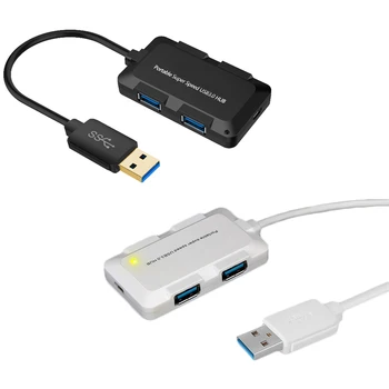 4 Port External USB 3.0 Hub Tablet PC Computer Phone High Speed Charging Sync Data Transfer Micro USB Power Port Splitter
4 Port External USB 3.0 Hub Tablet PC Computer Phone High Speed Charging Sync Data Transfer Micro USB Power Port Splitter