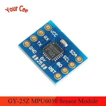 GY-25Z MPU6050 Sensor Module GY 25Z GY25Z MPU-6050 IIC Analog Gyroscope Acceleration Angle Tilt Electronic PCB DIY For Arduino
GY-25Z MPU6050 Sensor Module GY 25Z GY25Z MPU-6050 IIC Analog Gyroscope Acceleration Angle Tilt Electronic PCB DIY For Arduino